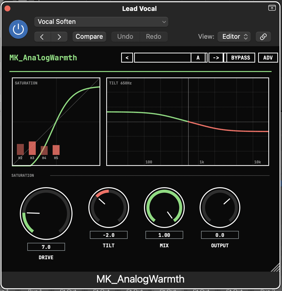 MK_VocalRider — Ride Against the Band preset