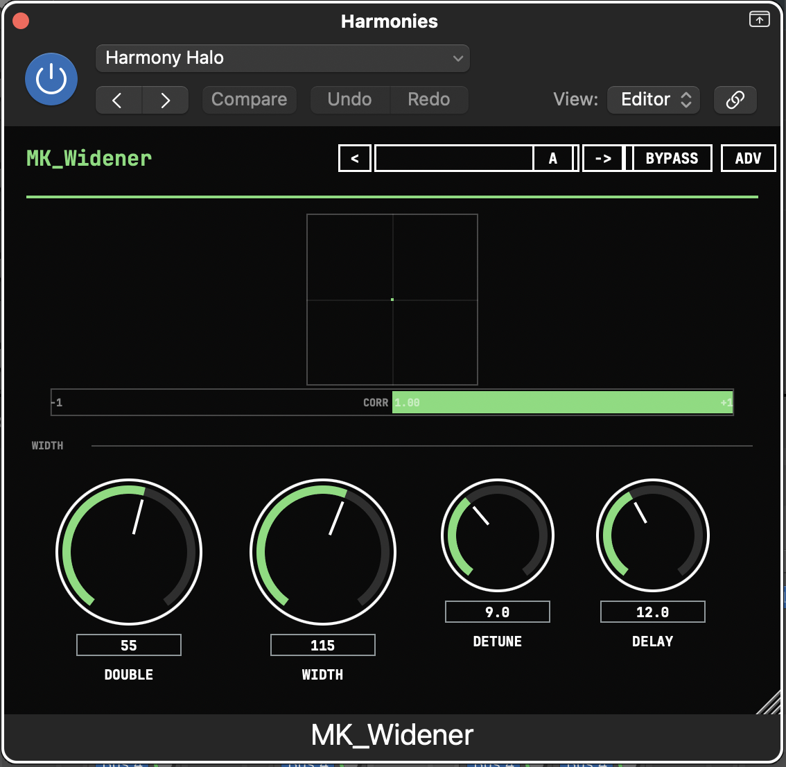 MK_Widener — Harmony Halo preset