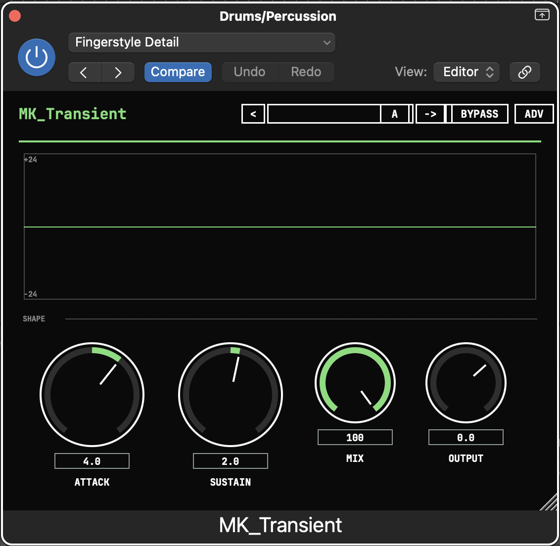 MK_Transient — Fingerstyle Detail preset